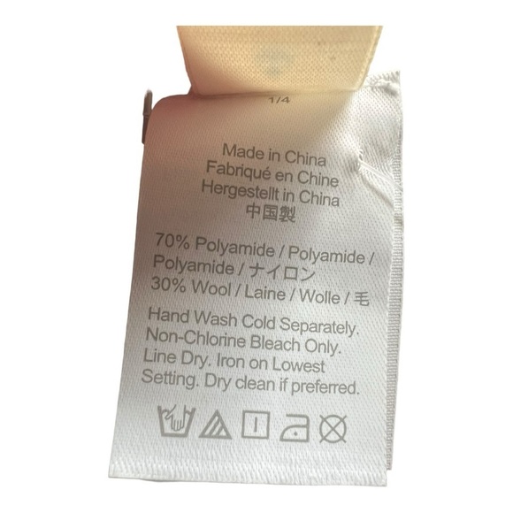 Crewcuts Boys Safari Green Waffle Knit Wool Blend Cuffed Beanie NEW S/M - Picture 7 of 10